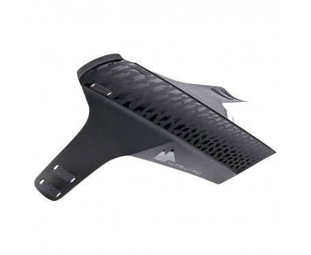 Race One Alpguard Mudguard MINI FRONT MUDGUARD BLACK EASY MOUNTING WITHOUT TOOLS
